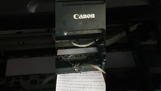 tes print Canon mp230 printer canon [upl. by Anatnas]