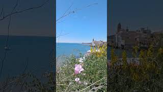 SITGES BEACH BARCELONA CATALONIA SPAIN [upl. by Jenilee]