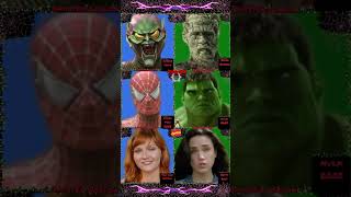 SpiderMan 2002 Vs Hulk 2003TikTok Bad Romance ChallengeMarvel Humor shorts YouTube [upl. by Hisbe]