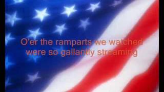 USA National Anthem With Lyrics [upl. by Ennair864]