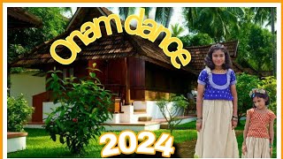 💃Onam dance 2024ഓണം ഡാൻസ് 2024 [upl. by Atinob]