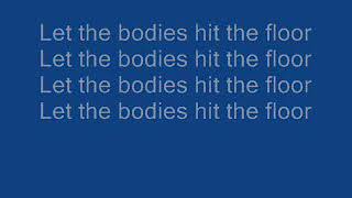 Drowning Pool  Let The Bodies Hit The Floor Lyrics [upl. by Shoshana]