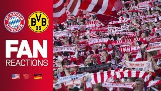 Fan Reactions From Around the World  FC Bayern vs Borussia Dortmund 50 [upl. by Fiore259]