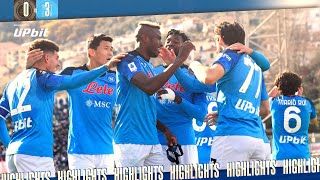 HIGHLIGHTS  Spezia  Napoli 03  Serie A  21ª giornata [upl. by Barbara-Anne907]