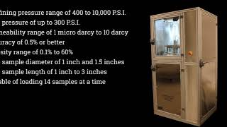 Multi Sample Permeameter Porosimeter v2 Short Overview [upl. by Ecilef616]