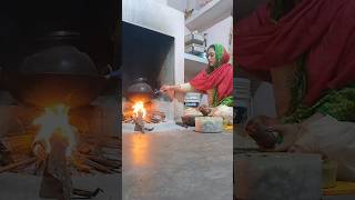 dinner m bnayi chpati or ghr k bengn organicfarming harvestingvegitables viral shortsvideo cook [upl. by Nowahs]