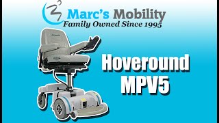 Hoveround MPV5 with Seat Lift and Pan Seat  Review  4936 [upl. by Llemaj]