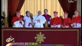 Proclamazione e primo discorso di Papa Francesco [upl. by Arlon]