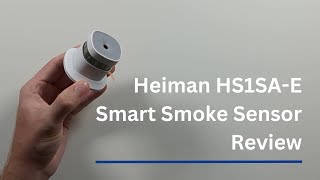 Heiman Smart Smoke sensor HS1SAE Review and Installation with Home Assistant [upl. by Dragoon]