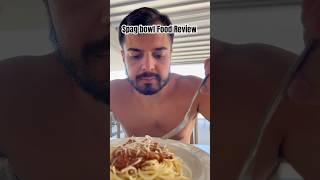 Spaghetti Bolognaise Food Review fyp foodreview [upl. by Ahsilam486]