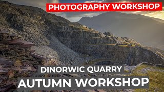 DINORWIC QUARRY AUTUMN WORKSHOP [upl. by Sicular]