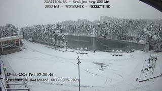 Zlatiborrs Live Stream kamera 2024  Kraljev trg jezero Zlatibor [upl. by Noyek]