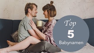 Top 5 Babynamen  Unsere liebsten Jungennamen [upl. by Vadnee144]