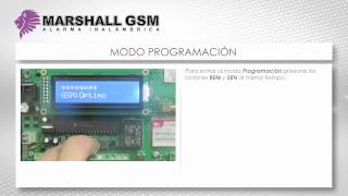 Marshall GSM  Central de Alarma [upl. by Fia]