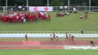 2011 関東高校陸上 南マイル決勝 00436mts [upl. by Enomed]