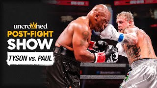 Mike Tyson vs Jake Paul RESULTS LIVE STREAM  Uncrowned [upl. by Yared236]