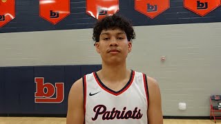 Murray State signee Kaden Rickard scores 20 points to pace Bob Jones over Sparkman [upl. by Idnak930]