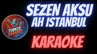 Sezen Aksu  Ah İstanbul Karaoke [upl. by Quillan]