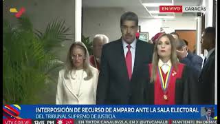 Maduro tiembla e interpone Recurso de Amparo de emergencia [upl. by Ear]