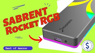 Transform Your Storage with SABRENT Rocket RGB USBC Enclosure [upl. by Witt]