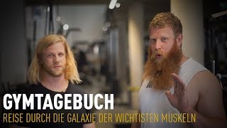 GYMTAGEBUCH  REISE DURCH DIE GALAXIE DER WICHTIGSTEN MUSKELN [upl. by Surtimed]