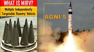 Understanding MIRV Multiple independently Targetable Reentry Vehicle  Agni 5 K5 K6 amp surya [upl. by Sharleen]