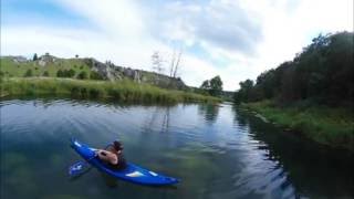 Paddeln auf der Brenz  Eselsburger Tal in 360 Grad VR [upl. by Krik232]