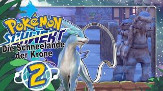 POKÉMON SCHWERT ❄️ KRONENSCHNEELANDE 2 Shiny Suicune amp die Fußspuren in Freezedale [upl. by Asira]