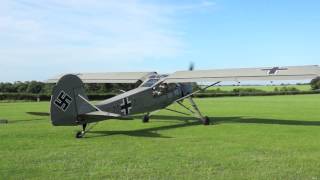 Low amp Slow  Very Slow  Fieseler Storch  Shuttleworth Military Pageant 2013 [upl. by Anastassia]