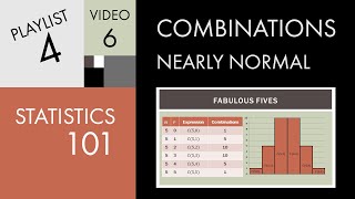 Statistics 101 Combinations  Nearly Normal [upl. by Noirrad]