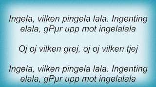 Robert Broberg  Ingela Lyrics [upl. by Eibrik]