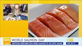 World Salmon Day on the Today Show [upl. by Damal]