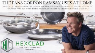 What Pans Does Gordon Ramsay Use at Home HexClad Cookware [upl. by Dnomasor]