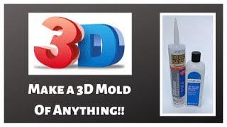 Make a 3D Silicone Mold Out of Anything Easy DIY Mold Making  DIY Your Own Molds mould [upl. by Sibbie]