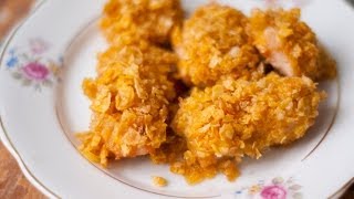 Receta de Pollo crujiente  Rapido y Delicioso [upl. by Emyle]