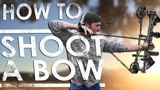 How To Shoot a Compound Bow For Beginners  The Sticks Outfitter [upl. by Eatnhoj899]