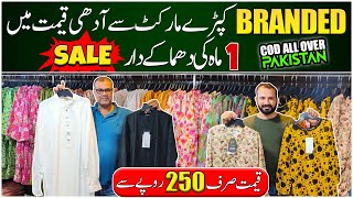 Karachi Branded Collection  New Branch at Tariq Road  Up to 75  off  Wholesale Market [upl. by Aneeled]