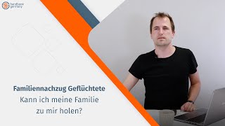 Familiennachzug für erwachsene Geflüchtete Teil 15 Mit welchem Aufenthaltstitel ist das möglich [upl. by Ahsirhcal900]