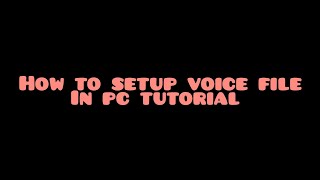 How to setup voice file in pc tutorial  NGRP KeralaMalayalam [upl. by Craw]