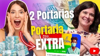 🔴ATENÇÃO Vai ter 2 Portarias do Piso da Enfermagem Portaria EXTRA para sair agora começo de abril [upl. by Atnohs]