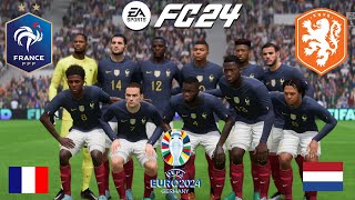 EURO 2024 PAYSBAS  FRANCE  FC 24 4K [upl. by Adey400]