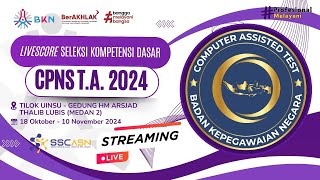 Livescore Seleksi Kompetensi Dasar CPNS 21 Oktober 2024 Sesi 1  Tilok UIN MedanLanjutan [upl. by Asher]