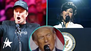 Cardi B Elon Musk Jamie Lee Curtis amp More REACT To Donald Trump’s Presidential Win [upl. by Ednalrim]