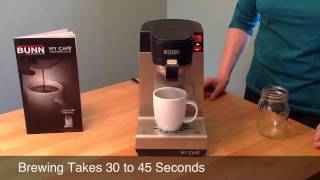 Bunn MyCafe Coffee Maker [upl. by Bowles490]