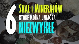 6 skał i minerałów które można uznać za niezwykłe  Ranking Naukowego Bełkotu 15 [upl. by Atinoj]