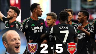 Peter Drury poetry🥰on West ham vs Arsenal 25🤩🔥 [upl. by Jammin92]