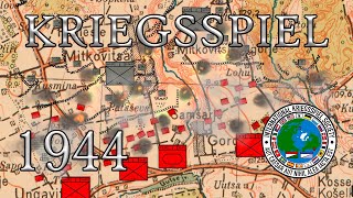 WW2 Kriegsspiel  Marienburg Line 1944  Open Saturday IKS [upl. by Rosenblast810]