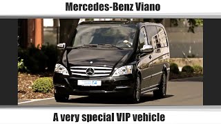 Luxury cars from Weststar  the MercedesBenz VIP Viano as a mobile office and place of recreation [upl. by Garris]