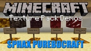 SPHAX PUREBDCRAFT  Minecraft Texture Pack 151 [upl. by Jemena]