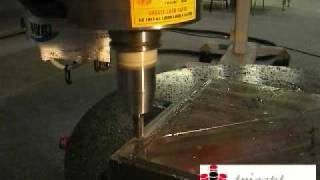 Tricept T9000 machining steel [upl. by Player]